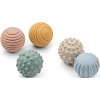 Liewood Dorian Baby Sensoriska Bollar 5-pack Beach blue Liewood
