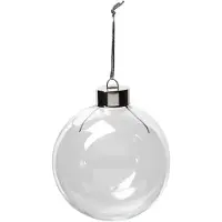 Creativ Company Glaskula Tansparent Diameter 7,9 cm 6-pack