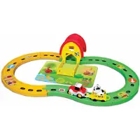 BB Junior Farm Tractor Shake-It Runner Infinity Tågbana Bburago