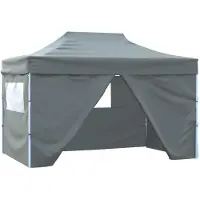 vidaXL Markis Vit 3 x 2,5 m Metall