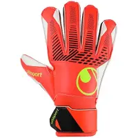 Uhlsport Målvaktshandske Fangmaschine Starter Soft - Röd/Vit/Gul, storlek 4½