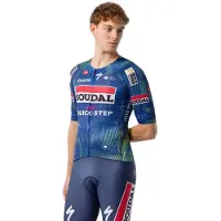 Castelli Aero Race 8s Soudal Quick-step 2026 Korta ärmar Cykeltröja