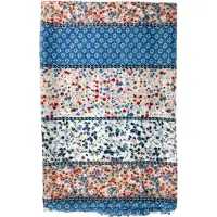 Kumixi Tubhalsduk 'Streublümchen' blå denim