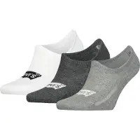 Levi's Batwing Logo Recycled No Show Socks 3 Pairs Flerfärgad EU 35-38 Man