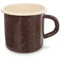 Orion Emaljerad Stålmugg 8 cm - Perfekt för Drycker & Dekor