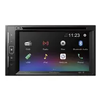 Pioneer AVH-A240DAB Bilmediaspelare Dubbel-DIN Anslutning för rattfjärrkontroll, Anslutning för backkamera, Bluetooth, DAB+ Tuner