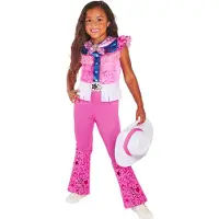 Barbie Maskeradkläder - Barbie Cowgirl - - 9-10 år (134-140) - Maskeradkläder