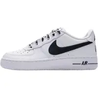 Nike Air Force 1 Bekväma Mångsidiga Stötdämpande Hållbara Andningsbara Låga Sneakers för Barn Barnsneakers Vita IR0270-100 38.5