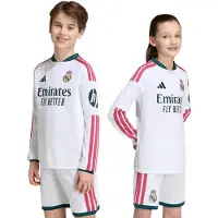 Adidas Real Madrid 26/27 Jersey Hemma Junior Långärmad T-shirt