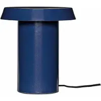 Hubsch Bordslampa Keen, Blå, Vardagsrum / matsal, Metall, Design, Bordslampa