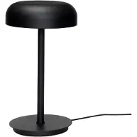 Hubsch Bordslampa , dimbara, Svart, Vardagsrum, Plast