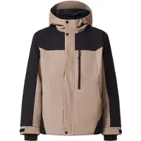Oakley - Skidjackor - 10K Insulated Color Block Pebble för UnisexUll - Storlek S - Beige