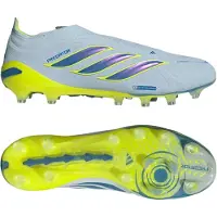 Adidas Predator Elite Laceless Ag Born For Goals - Crystal Sky/ray Blue/gul - Konstgräs (Ag), storlek 41⅓