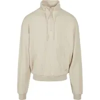 Urban Classics Organic Drawstring Tröja Med Halv Dragkedja