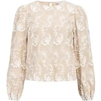 Object Mya Re Blus Med Lång ärm