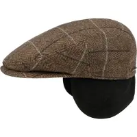 Stetson Men's Kent Wool EF Brown Herringbone