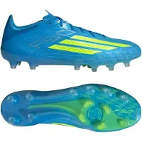 Adidas F50 Elite Ag Ice Cold Precision - Lucid Ray Blue/gul/light Utility Aqua - Konstgräs (Ag), storlek 46