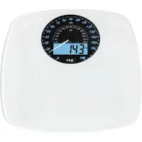 TFA-Dostmann 50.1003.02, Elektronisk personvåg, 180 kg, Svart, Vit, 5 kg, kg, lb, st, Rektangel