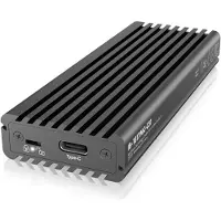 Icy Box IB-1817MC-C31, Type-C USB 3.1 (Gen 2) zu PCIe NVMe & SATA M.2 2230-42-60-80 SSD M.2 SSD-hölje USB-C (USB 3.1 Gen 2) 10 GBit/s M.2 PCLe NVMe, M.2 SATA