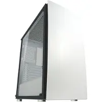 LC-Power Gaming 713W Midi-Tower Datorchassi Vit