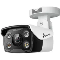 TP-LINK VIGI C340, IP-säkerhetskamera, Utomhus, Kabel, Tak/vägg/stång, Svart, Vit, Projektil (form)
