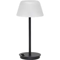 Hubsch Bordslampa , dimbara, Svart, Vardagsrum, Metall