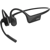 Shokz OpenComm2 UC - Industrial Version - headset - öppet öra - montering bakom nacken - Bluetooth - trådlös - USB-A via Bluetooth-adapter - svart - Zoomcertifierad