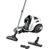 Bosch BGS05A322 - Påslös burkdammsugare - Åtgärdsradie 9 m - Behållarkapacitet 1,5 L - 78 dB - 700 W - Vit