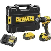 DeWalt DCD799P2T-QW 2 växlar-Batteri slagborr inkl. extra batteri, inkl. laddare, resväska
