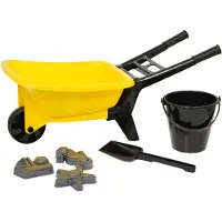 Plasto Wheelbarrow set yellow