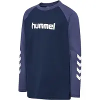 Hummel Tröja - hmlJR Logo - Dress Blues/Blue Indigo - - 4 år (104) - Tröja