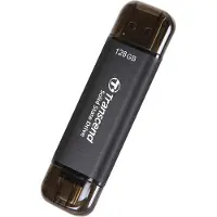 Transcend 128 GB Extern SSD-disk Flerfärgad TS128GESD310C
