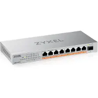 Zyxel XMG-108 8-portars 10/2,5G MultiGig PoE-switch, ohanterad