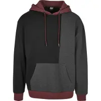 Urban Classics Oversized Color Block Tröja Med Huva