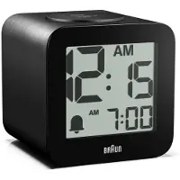 Braun 67711 Elektronisk Väckarklocka Svart Extra högljudd väckningston