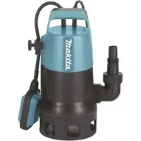 Makita PF0410 PF0410 Smutsvattenpump dränkbar med säkerhetsplugg 8400 l/h