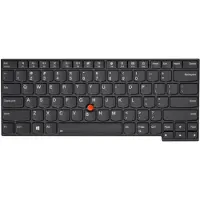 Lenovo Primax - Ersättningstangentbord för bärbar dator - bakgrundsbelyst - tysk - FRU