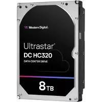 Western Digital WD Ultrastar DC HC320 HUS728T8TL5204 - Hårddisk - 8 TB - inbyggd - 3.5 - SAS 12Gb/s - 7200 rpm - buffert: 256 MB
