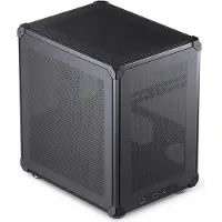 Jonsbo C6 Black Microtower Datorchassi, Datorchassi GAMER Svart