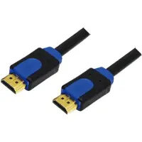 Logilink HDMI Anslutningskabel HDMI-A-kontakt, HDMI-A-kontakt 3.00 m Svart CHB1103 4K UHD HDMI-kabel