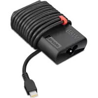 Lenovo - Strömadapter - slim - AC 100-240 V - 65 Watt - svart - för IdeaPad Slim 7 15ITL05 7 Pro 14 ThinkBook 14 G3 ITL 15 G3 ITL Yoga Slim 9 14