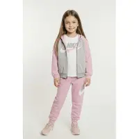 Nike Kids Set mörkgrå / rosa / pitaya / vit