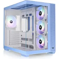 Thermaltake View 380 TG ARGB Hydrangea Blue Midi-Tower Datorchassi Blå