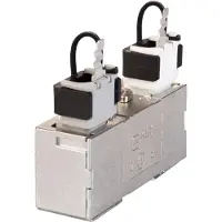 METZ CONNECT RJ45 Nätverk Adapter CAT 7a [1x RJ45 hona - 1x RJ45 hona] 0 mm Silver