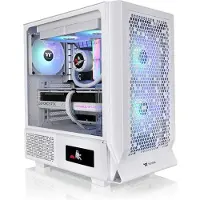 Thermaltake Ceres 330 TG Midi-Tower Datorchassi GAMER Vit Sidofönster