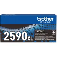 Brother TN-2590XL svart toner hög kapacitet (original)