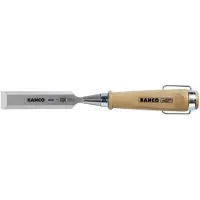 Bahco 425-32 Stämjärn, trähandtag, förnicklat stål ring, 32 X 140 mm