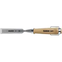 Bahco 425-38 Stämjärn, trähandtag, förnicklat stål ring, 38 X 140 mm