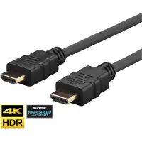VivoLink Pro - HDMI-kabel med Ethernet - HDMI hane till HDMI hane - 3 m - svart - formpressad, stöd för 4K