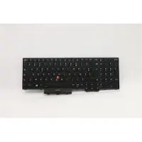 Lenovo Lite-On - Ersättningstangentbord för bärbar dator - med ClickPad, Trackpoint - bakgrundsbelyst - AZERTY - fransk - svart - för ThinkPad L15 Gen 1 2...